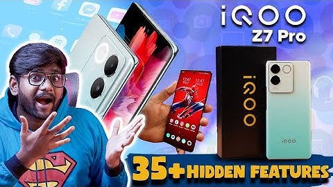 35+ 🔥 Hidden Features |iQOO Z7 Pro ⚡| FunTouch OS 13 Features  | Rv Tech Tamil |