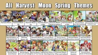 All Harvest Moon Spring Themes