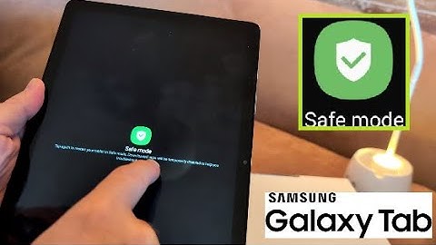 How to Perform SAFE MODE on Any Samsung Galaxy Tab (RESTART Tablet S8 S8+ Ultra A9 A9+S9 FE S10 S10+