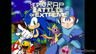 Spyro's verse Instrumental Sonic vs Mega Man (SCRAPPED) Epic Rap Battles of Extreme