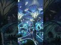 Bioluminescent Plaza in Avatar | Pandora Inspired Architecture