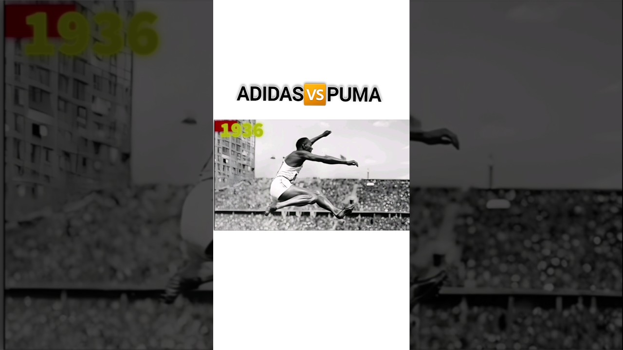 Adidas🆚️Puma Rivalry💥Athlete Jessy Owens😱 