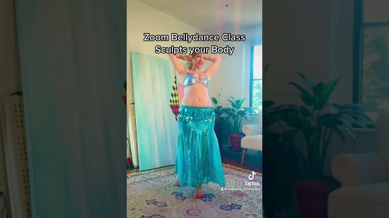 Sculpt your body daily Bellydance Class on Zoom! ⏳ Buy any pass with “UNLOCKABLE”