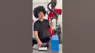 Programming-free welding robot.#robot #welding #industrial #spraying #stamping #machine #polish