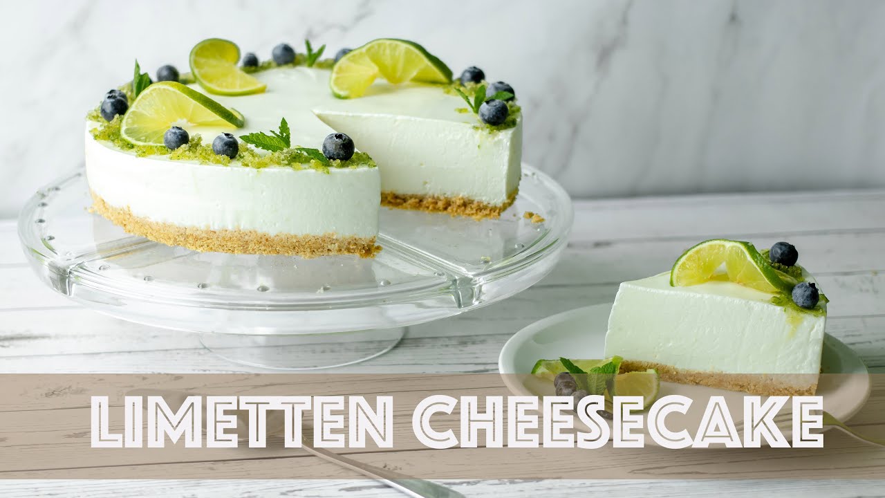 • No Bake Lime Cheesecake | Limetten Käsekuchen | Aleks finest •
