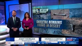 DASO speaks on skeletal remains in desert