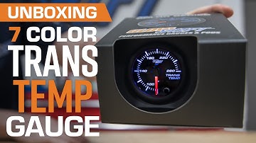 Unboxing | GlowShift 7 Color Series Transmission Temperature Gauge