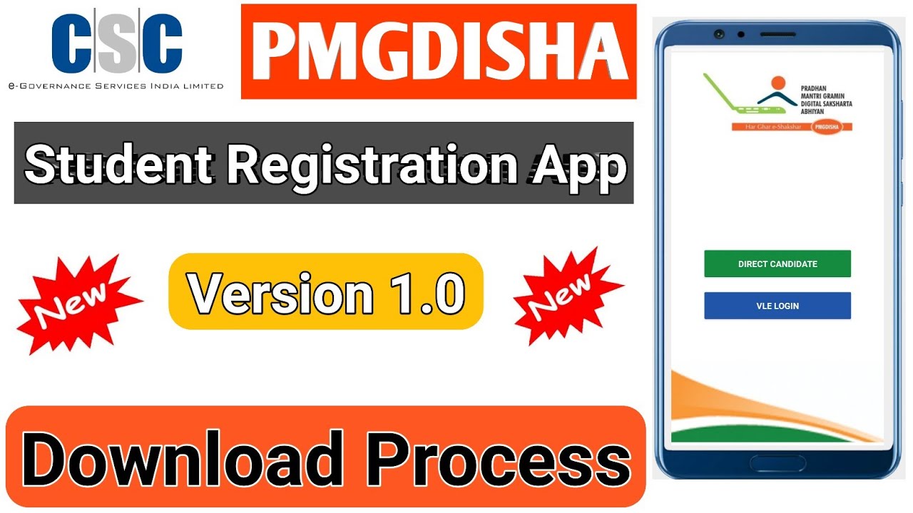 Pmgdisha Registration App New Version 1.0 Download | Pmgdisha Add Student New App | Chrome Settings