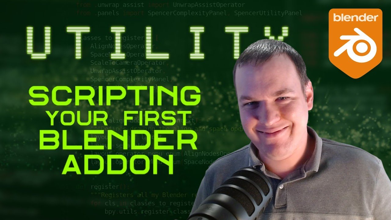 Scripting Your First Blender Addon | UTILITY | Course Trailer - YouTube