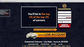 Guaranteed Outcome Scam Exposed