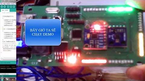 ARDUINO GIAO TIẾP VỚI MPU6050 HIỂN THỊ LED