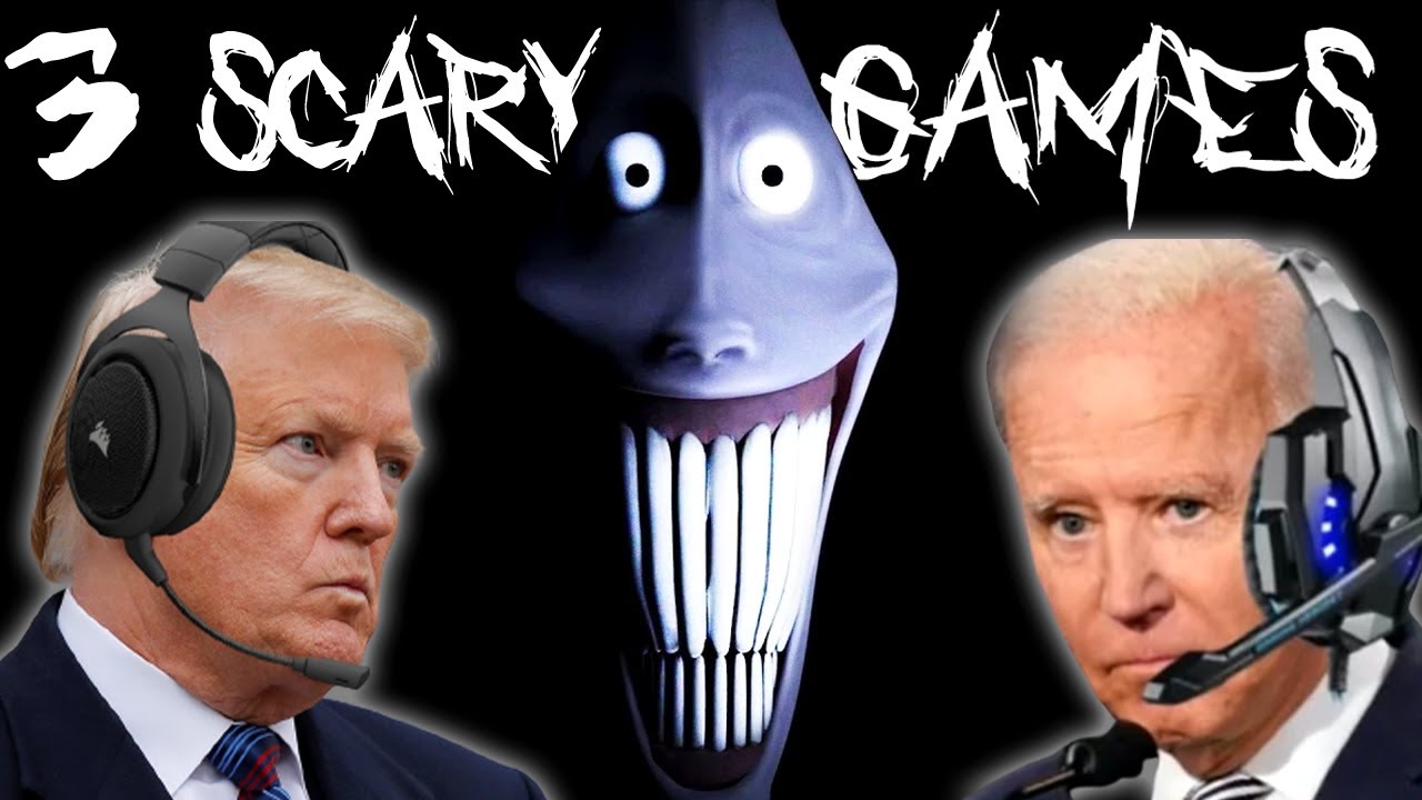 US Presidents Play 3 SCARY GAMES #3