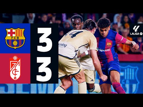 FC BARCELONA 3 vs 3 GRANADA | LALIGA 2023/24 MD24