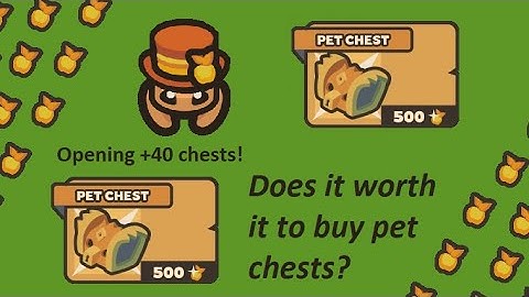 [TAMING.IO]OPENING +40 PET CHESTS AND MAKING A REVIEW ABOUT PET CHESTS/Drakish