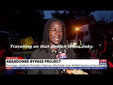 Abandoned bypass project: Konongo residents threaten highway blockade over stalled bypass project