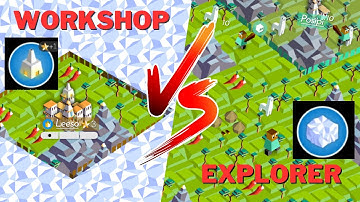 WORKSHOP ⚒️💰 vs EXPLORER 🔭 POLYTOPIA fundamentals #polytopia