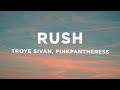 Troye Sivan - Rush (Lyrics) ft. PinkPantheress & Hyunjin of Stray Kids