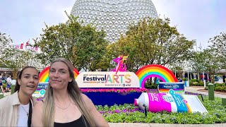 Our Favorite & NOT So Favorite FOODs & ART At Epcot's Festival Of The Arts 2024!