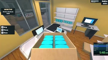 Supermarket Simulator Speedrun | Tutorial% Loan (9:16.083)