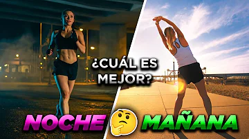 ¿Es mejor hacer ejercicio por la mañana o por la noche?