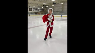 2022 Holiday Ice Show at Rocket Ice: Double Salchow and Axel Included.