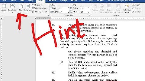 How to Change Default Page Size in MS Word