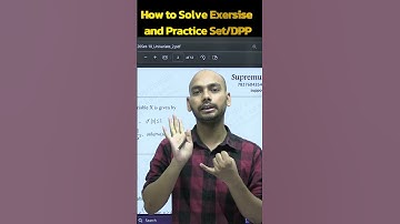 How to Solve Practice Set/DPP | IIT JAM | GATE |  By Shashi Sir | Supremum Classes