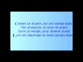 Karol  le bateau blanc paroles