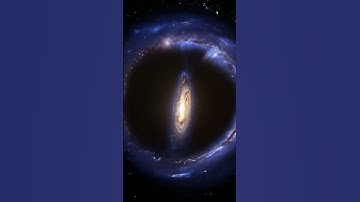 Ring Galaxy Evolution In Deep Outer Space In Action #spaceart #space #spacescene