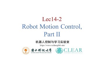 Lec14-2 Robot Motion Control (Unified view, computed torque, Task space inverse dynamics (TSID))