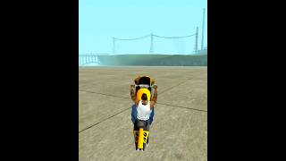 GTA San Andreas bike jump#gtasanandreas #gtasa #shorts