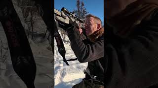 Camping in Alaska at -23 Degrees  #wintercamping #hottent #alaska #camping