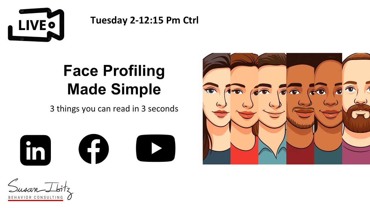 How to profile anyone in 30 minutes, with face reading profiling - YouTube