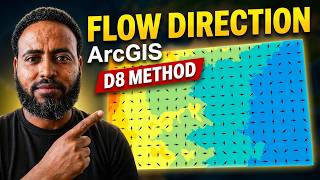 How to Calculate Flow Direction in ArcGIS | D8 Method Explained! (አማርኛ)