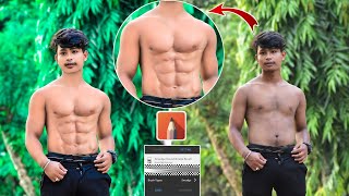 Six Pack Photo Editing || How To Edit Six Pack In Autodesk || 6 Pack Abs Photo Editing In Sketchbook screenshot 3