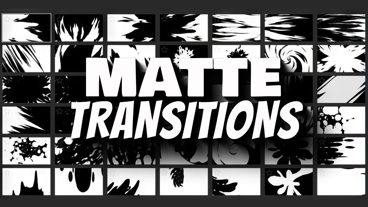 40 Stunning Matte Transitions for Your Videos | Free Stock Footage ...