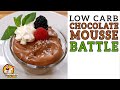 Low Carb CHOCOLATE MOUSSE Battle - The BEST Keto Chocolate Mousse Recipe!