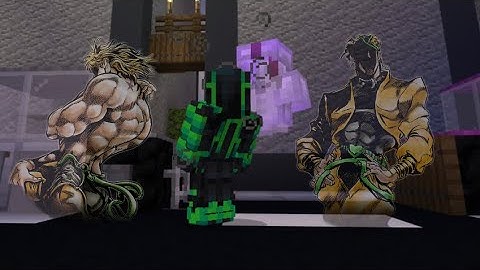 MCPE/MCBE JOJO Stand Showcase 『Shadow The World』