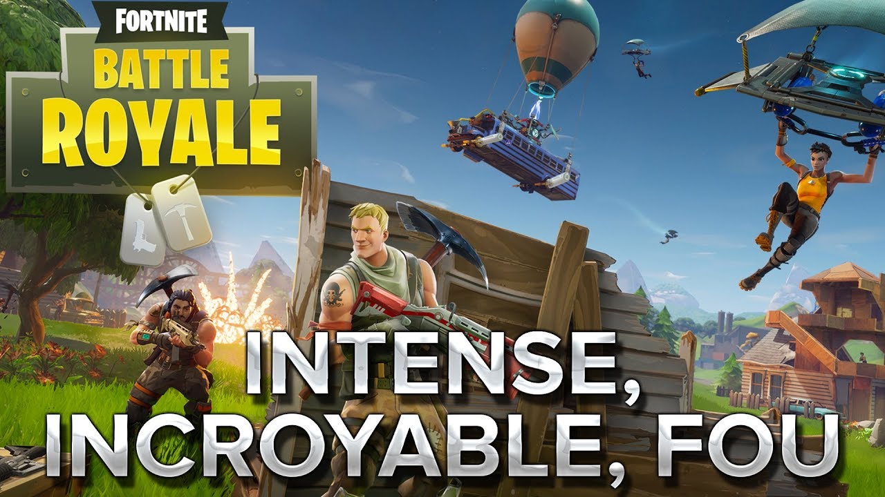 gaming logo Fortnite BR #5 : Intense, incroyable, fou
