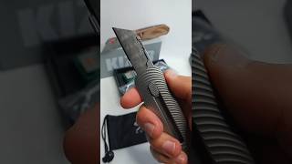 Titanium Nebula Razor Utility Knife with Quick Change #edc #neverenoughknives