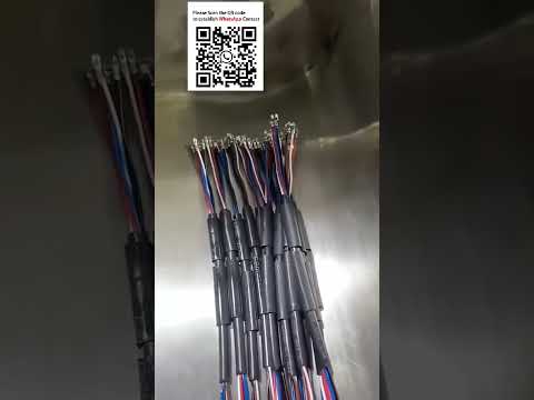 Automatic Multi-Core Jacketed Cable Double-End Crimping Machine with Housing Insertion