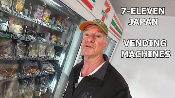 7-Eleven JAPAN Vending Machines & Beer Vending Machine! ~  Eric Meal Time #1040