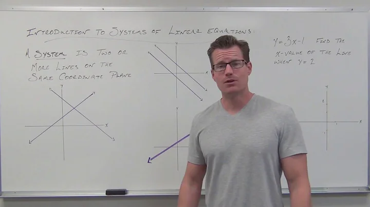 Introduction to Systems of Linear Equations (TTP Video 47)