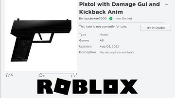 Create A Thumbnail For Your Model | Roblox  Studio | 2022