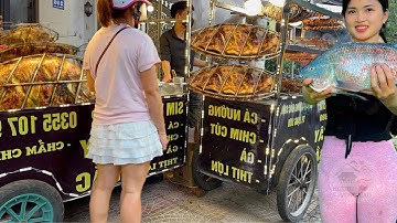 Cặp vợ chồng ngày bỏ túi vài triệu nhờ bán món cá nướng gia vị tây bắc / PA PỈNH TỘP