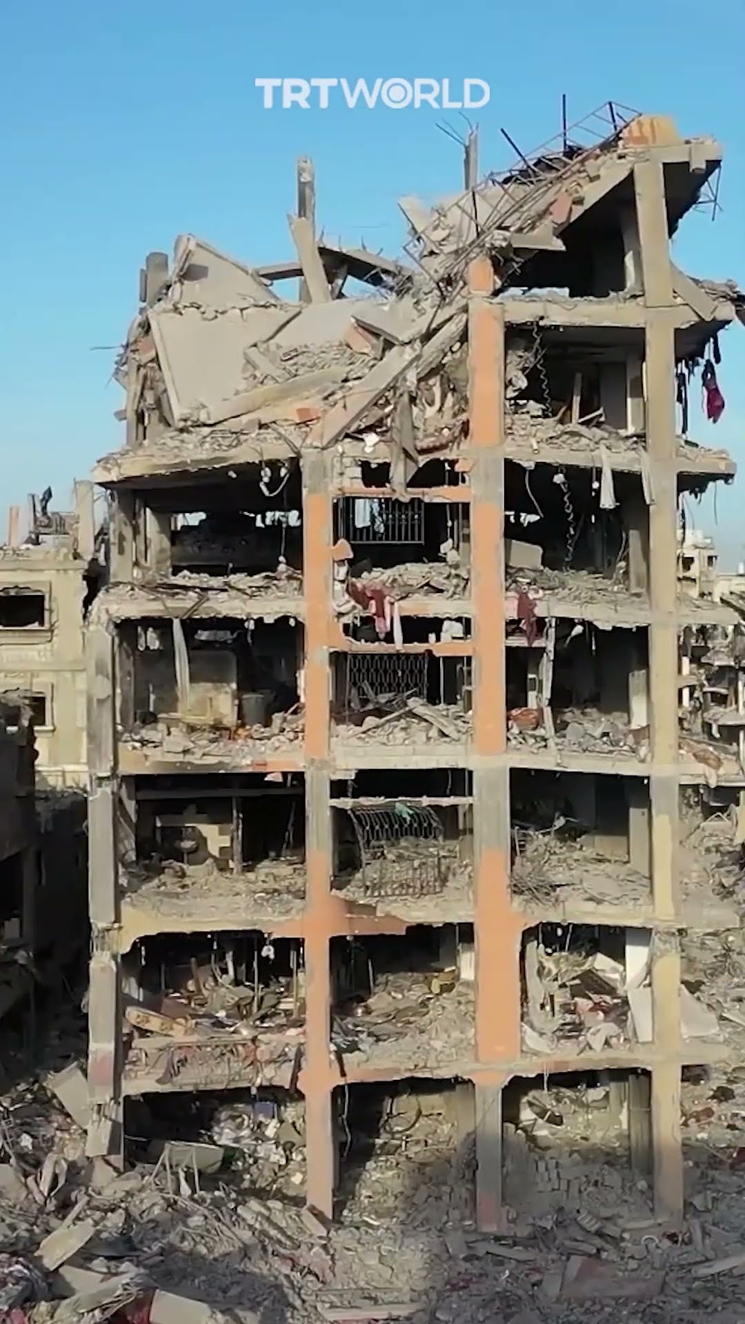 Drone footage reveals Israel's widespread destruction of Gaza