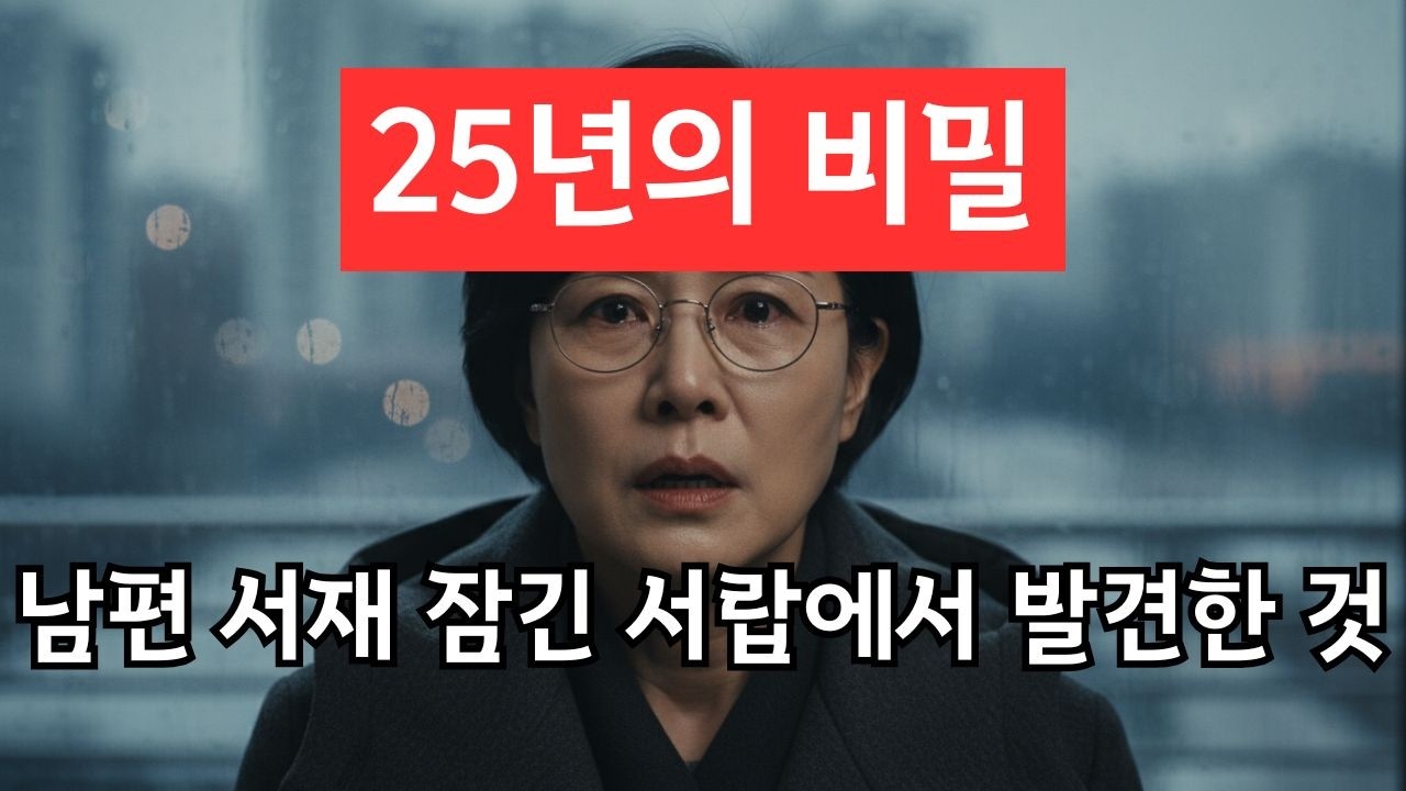 이혼 도장 찍으려다 발견한 남편 통장, 저는 그냥 웃었습니다