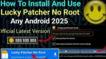 How to Install and use Lucky Patcher Official no Root any android 2025
