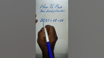 How to Find Your Lucky Number #maths #mathematics