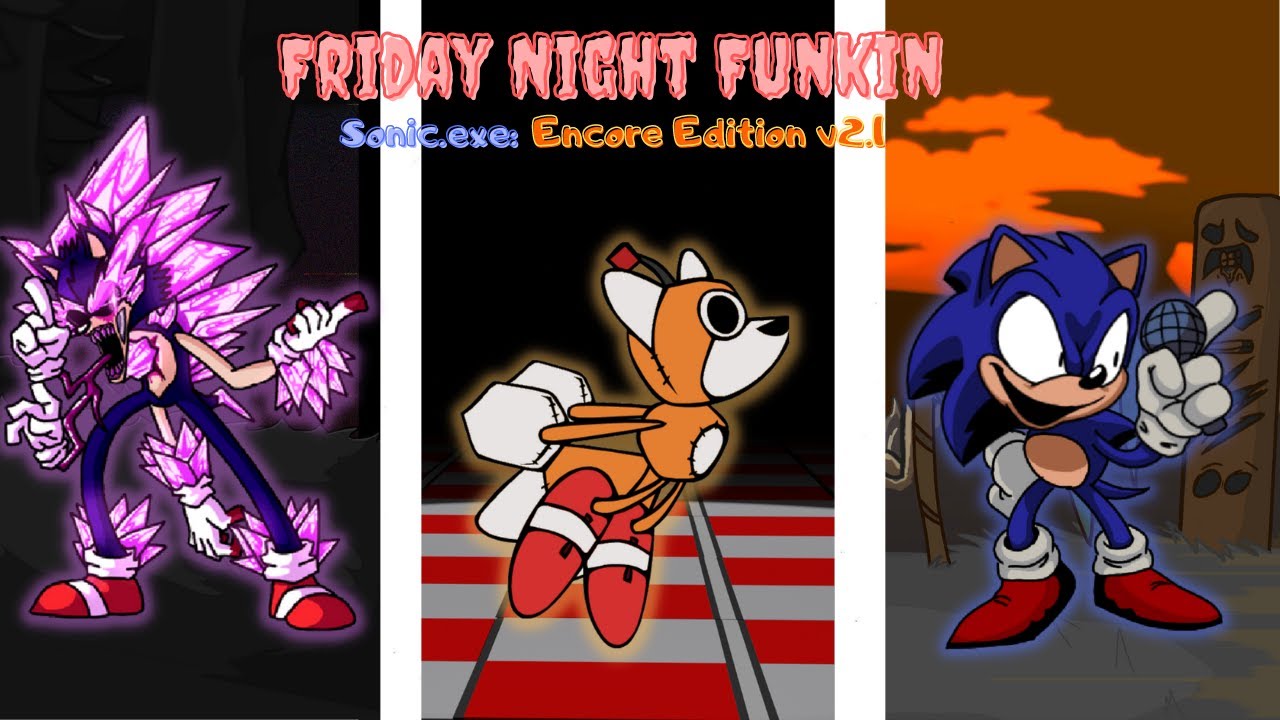 FNF Mods Meeting - Sonic No Effect Meets Encore Bo by Abbysek on